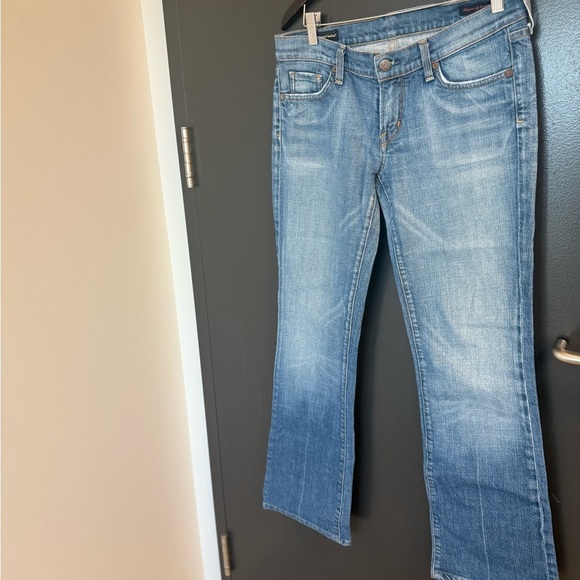 Citizens Of Humanity size 30 near new! Classic Light Blue Boot Cut Jeans - Picture 7 of 13